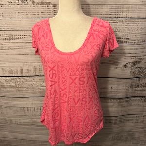 Pink Victoria secret sport shirt size medium